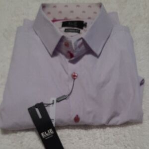 Elie Balleh Men's Light Purple Shirt
